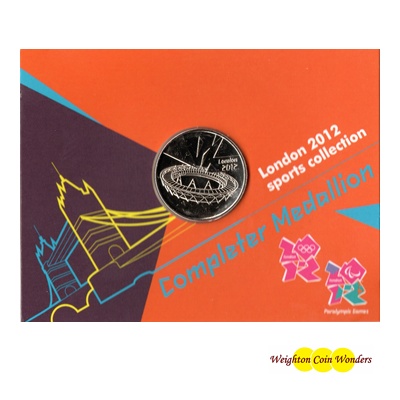 Completer Medallion (Card) - London 2012 Sports Collection